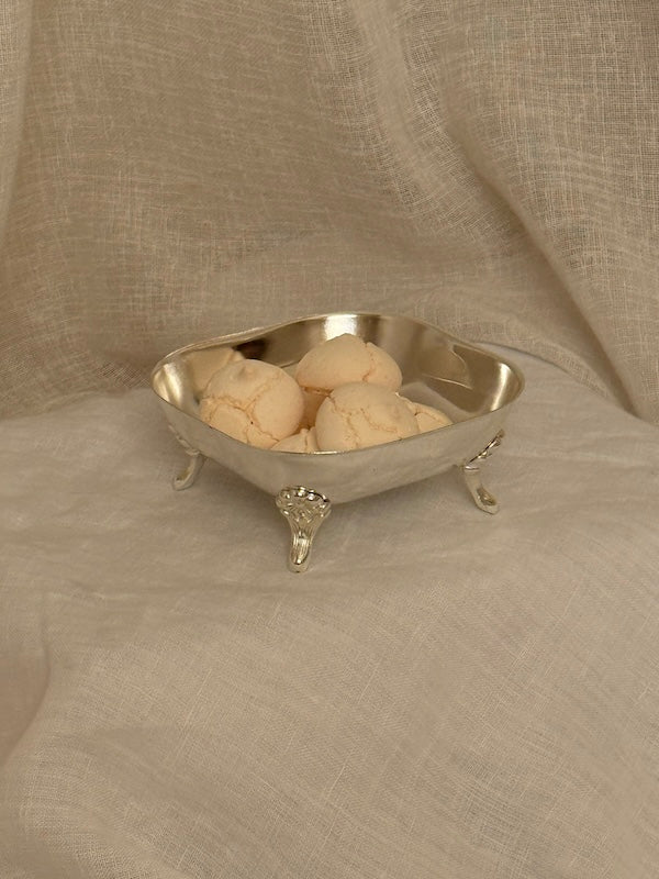Clichy Square Silver-Plated Serving Bowl