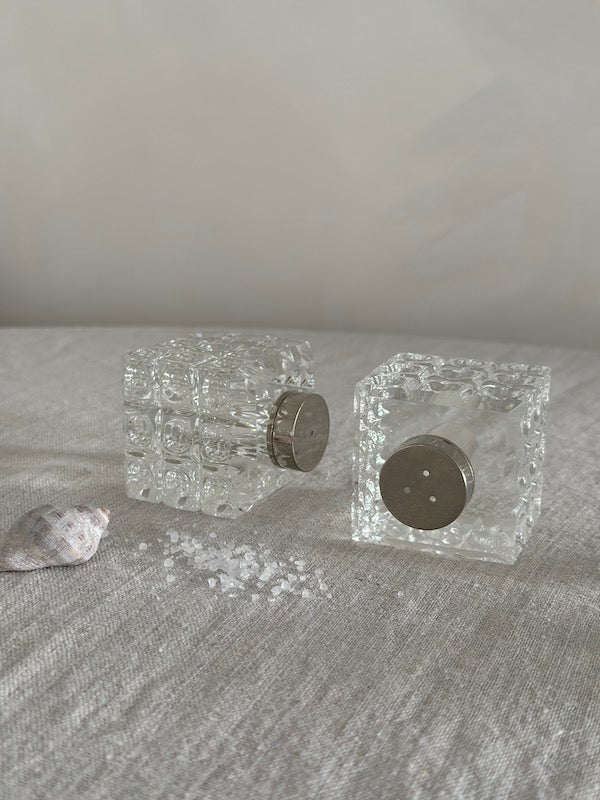 Saint-Denis Crystal Salt & Pepper Set