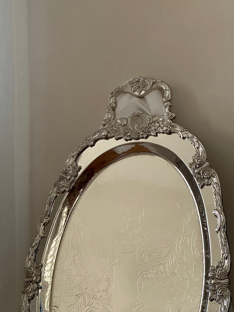 Positano Oval Tray With Elegant Handles