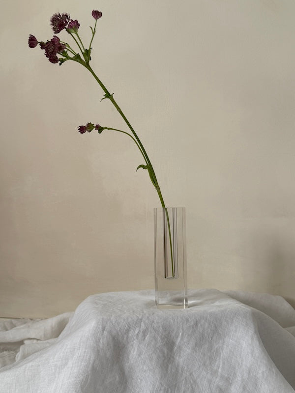 Évreux Low Rectangular Glass Vase