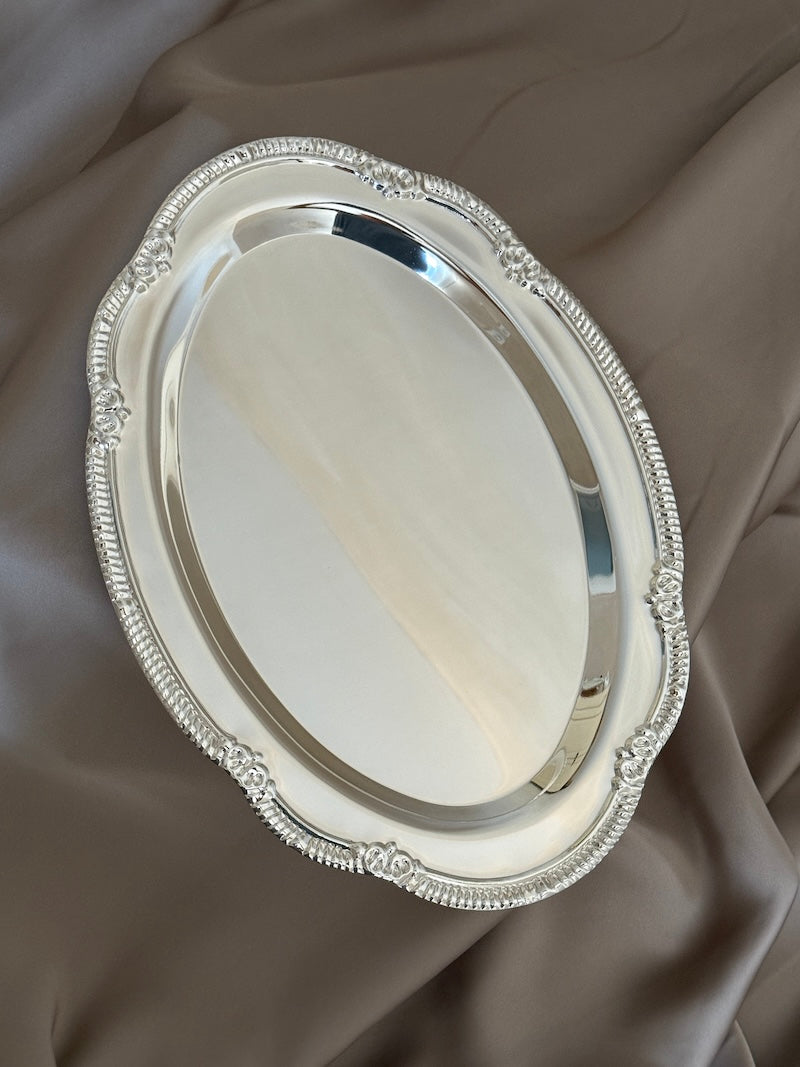 Provence Small Silver-Plated Tray