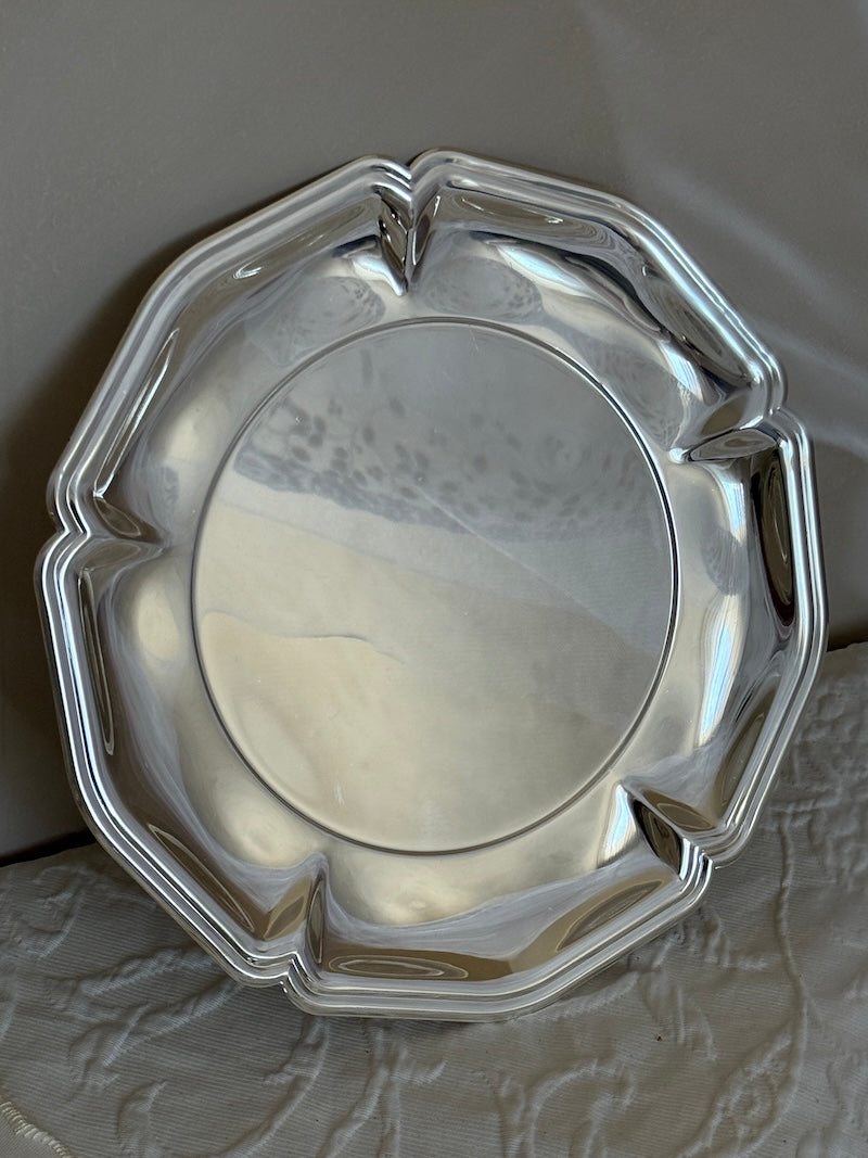Alès Silver-Plated Large Serving Dish