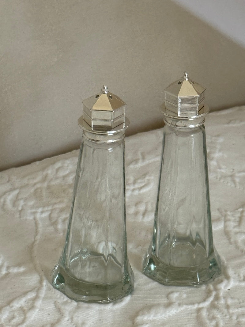 Orvieto Glass Salt & Pepper Set