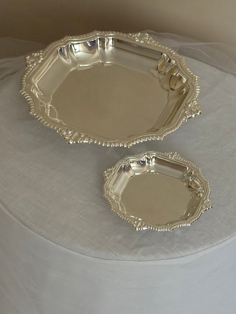 Colmar Small Round Serving Bowl – Silver Plated
