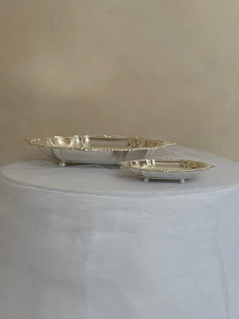 Colmar Large Round Serving Bowl – Silver Plated