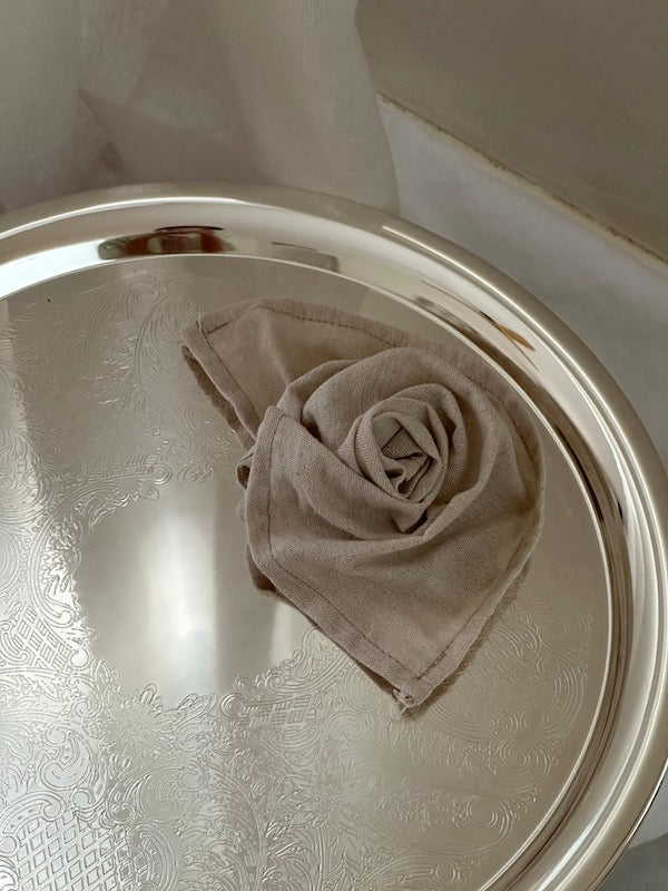 Chambéry Round Silver-Plated Tray