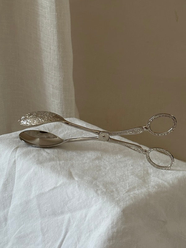 Boulangerie Silver-Plated Serving Tongs