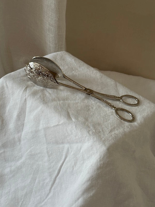 Boulangerie Silver-Plated Serving Tongs
