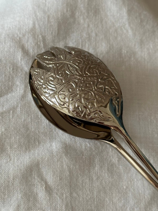Boulangerie Silver-Plated Serving Tongs