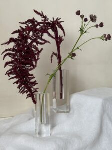 Évreux Low Rectangular Glass Vase