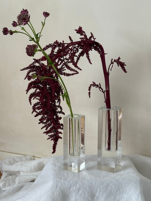 Évreux Tall Rectangular Glass Vase