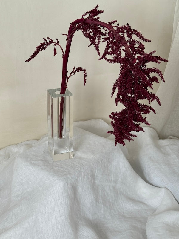 Évreux Tall Rectangular Glass Vase